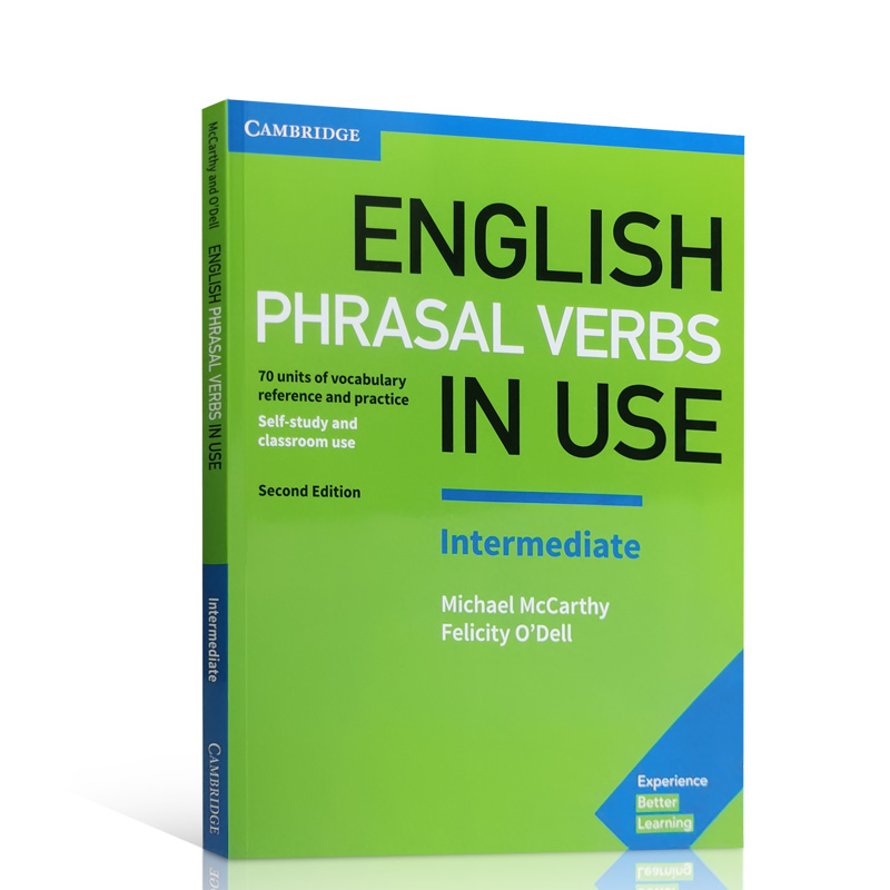 剑桥中级英语短语动词英文原版 English Phrasal Verbs in Use Intermediate  配答案 英语学习自学工具书 - 图3