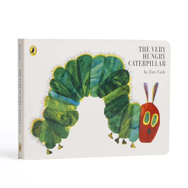 送音频 英文原版The Very Hungry Caterpillar 好饥饿的毛毛虫绘本Carle纸板书TheVeryHungryCaterpillar 可搭dearzoo/ iamabunny - 图3