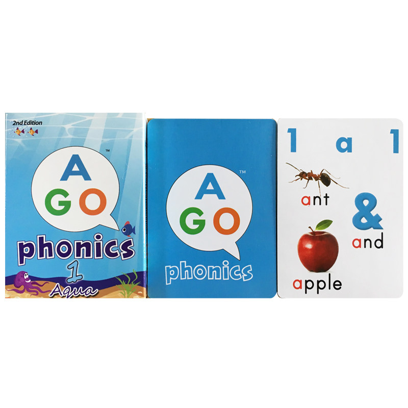英文原版 AGO Phonics 自然拼读发音游戏 