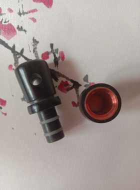 新品牛角酒葫芦口配件镶口塞子镶紫铜葫芦口定做塞子镶口定制加工