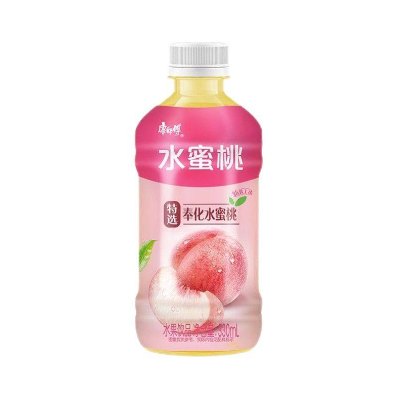 康师傅水蜜桃330ml*瓶装清凉解渴水果果味茶饮品休闲茶饮料小瓶装,淘宝优惠券,粉丝福利购,淘宝优惠卷