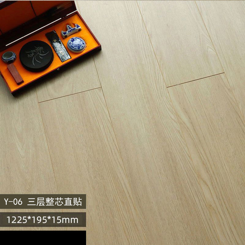 新三层多层实木复合木地板卧室地暖15mm厂家直销灰色家用原木防水 - 图3