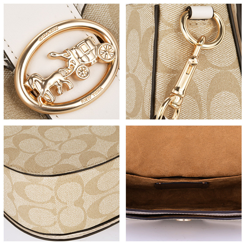 【官方授权】coach /蔻驰杨紫马鞍包 奢de态度女士包袋