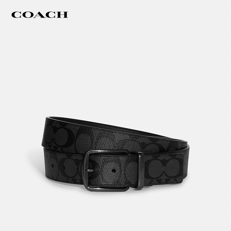 【官方授权】COACH/蔻驰男士钱包腰带二合一礼盒送男友礼物奢侈品