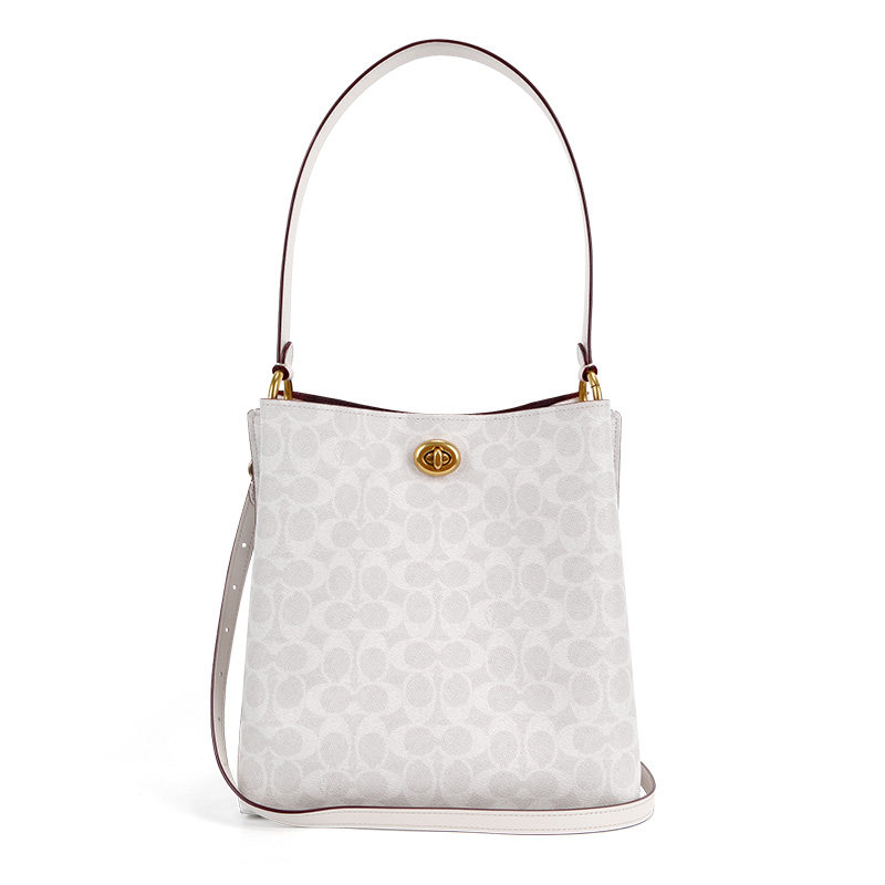 coach /蔻驰专柜款女士中号水桶包 奢de态度女士包袋