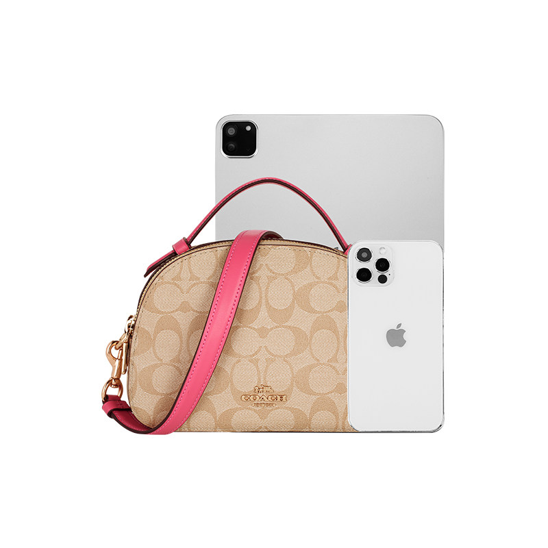 coach奢侈品单肩馒头包1591斜挎包 奢de态度女士包袋