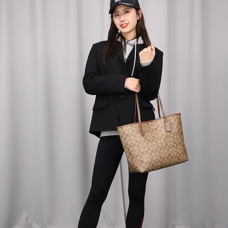 【官方授权】coach /蔻驰女托特包 奢de态度托特包