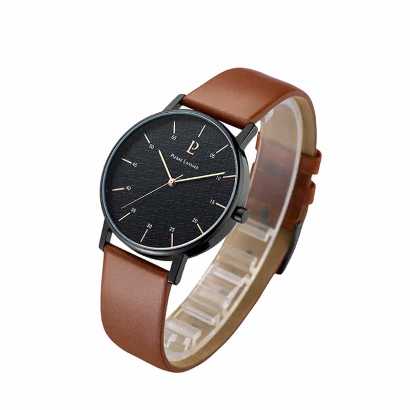 pierre lannier连尼亚男士石英表 奢de态度其它首饰