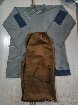 京剧表演服红灯记李奶奶李玉和铁梅服装乞丐穷人补丁抖音快手同款 - 图2