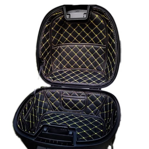 适用豪爵AFR125/VX125虎鲨/USR坐桶垫尾箱内衬改装配件坐垫套座套 - 图3