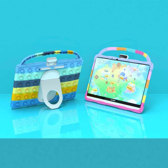 Suitable for Seewo learning machine W20 15.6-inch bubble model with stand and pen slot, special W20 silicone case for hand holding