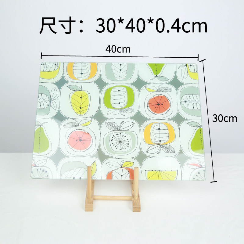 钢化玻璃家用厨房抗菌防霉防滑案板垫板粘板刀板环保儿童辅食专用,淘宝优惠券,粉丝福利购,淘宝优惠卷