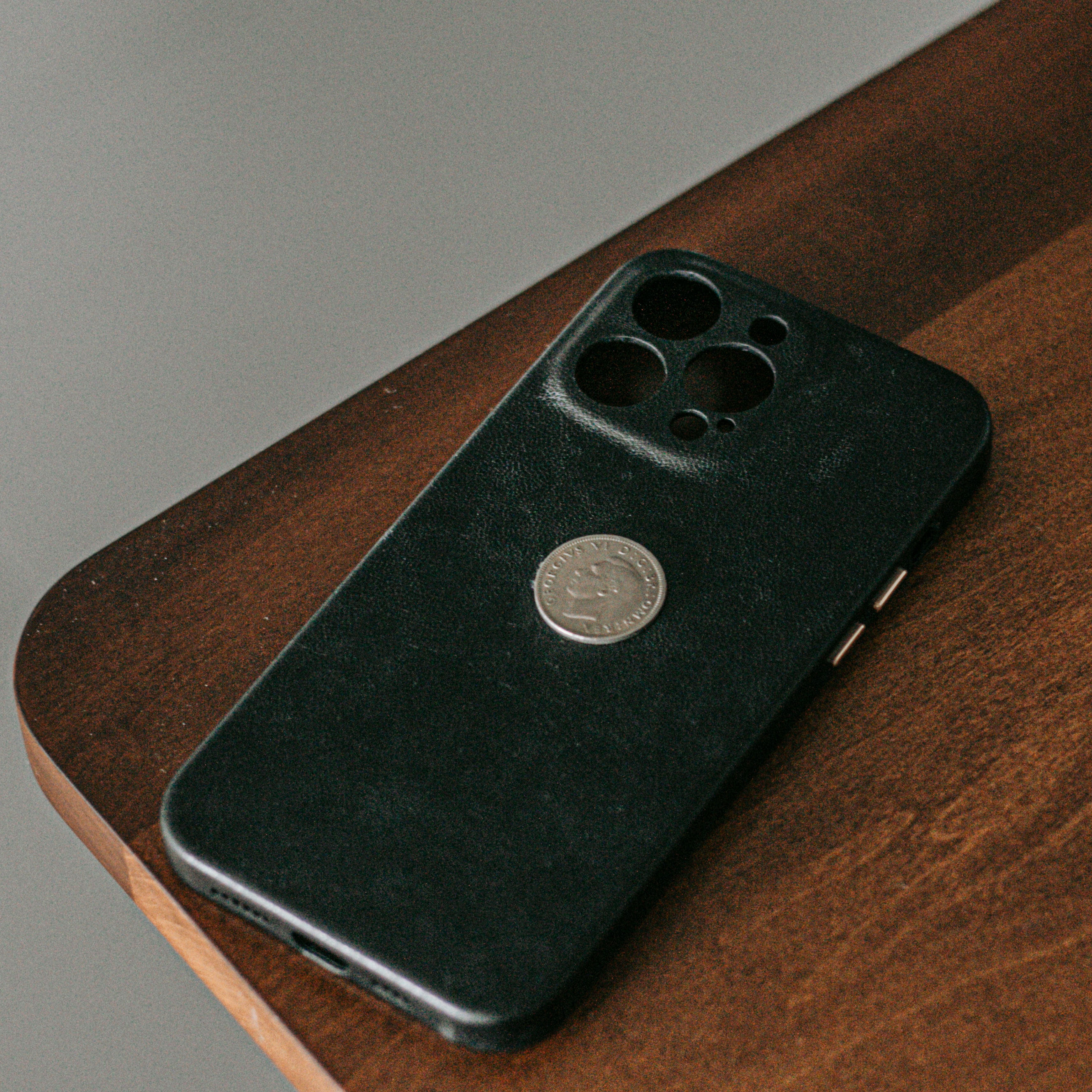 heatseeking手作全包羊皮质创意复古币手机壳适用于苹果iphone16promax16pro15promax手机皮套羊皮纹15pro,淘宝优惠券,粉丝福利购,淘宝优惠卷