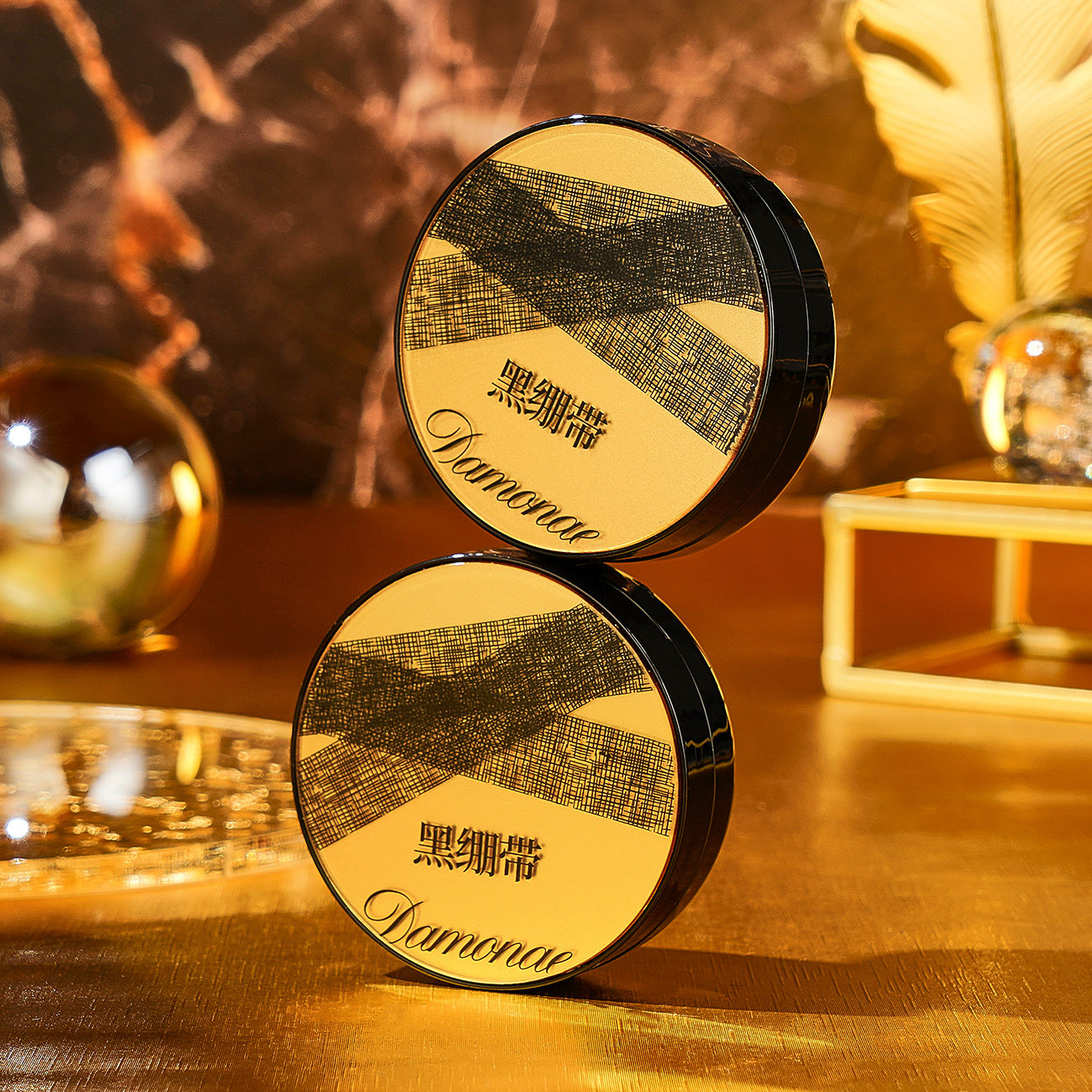 黛曼尼黑绷带轻颜遮瑕柔光气垫BB霜,淘宝优惠券,粉丝福利购,淘宝优惠卷