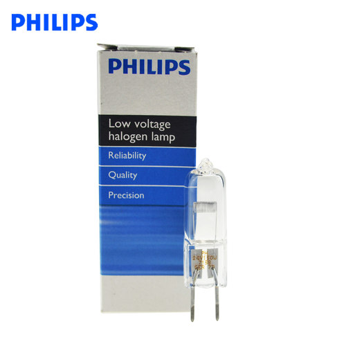 PHILIPS飞利浦7158XHP FCR 24V150W灯珠显微镜仪器进口卤素灯泡 - 图0