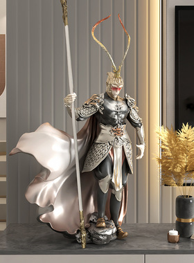 孙悟空斗战胜佛摆件客厅玄关电视柜家居饰品齐天大圣乔迁开业