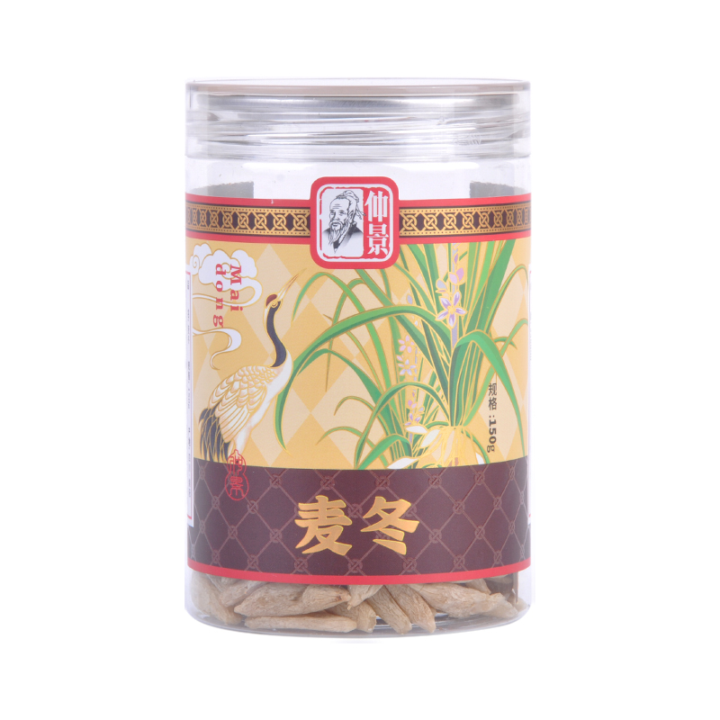 仲景麦冬150g/瓶四川麦门冬可搭配玉竹瓶装泡水泡茶粒粒饱满