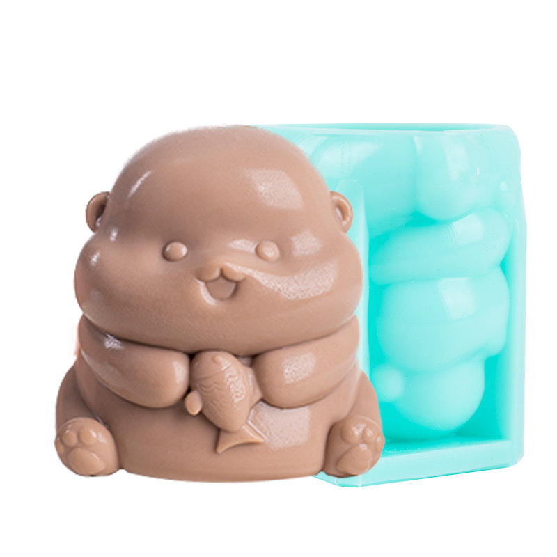 海獭布丁模具猫咪兔子奶冻硅胶小慕斯果冻Duang可爱卡通烘焙磨型,淘宝优惠券,粉丝福利购,淘宝优惠卷