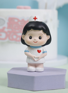 白衣天使护士树脂摆件