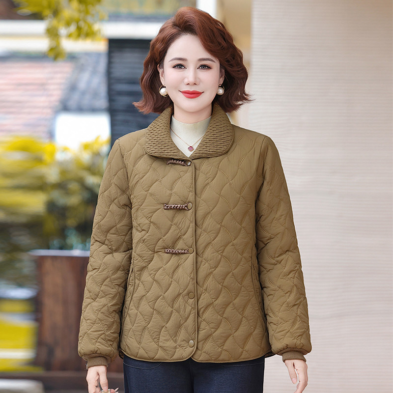 中老年妈妈冬装棉衣外套2025新款洋气加绒加厚棉服中年女短款棉袄,淘宝优惠券,粉丝福利购,淘宝优惠卷