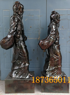 纯铜神医华佗礼品定做佛具