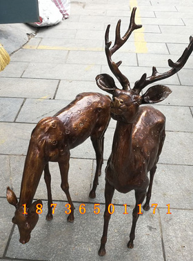 纯铜动物桌面工艺品摆件