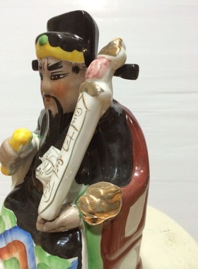 公包青天陶瓷法官衙门正直神像