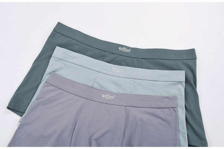 净色散装单条装男士大码弹力棉纯色平角内裤,淘宝优惠券,粉丝福利购,淘宝优惠卷