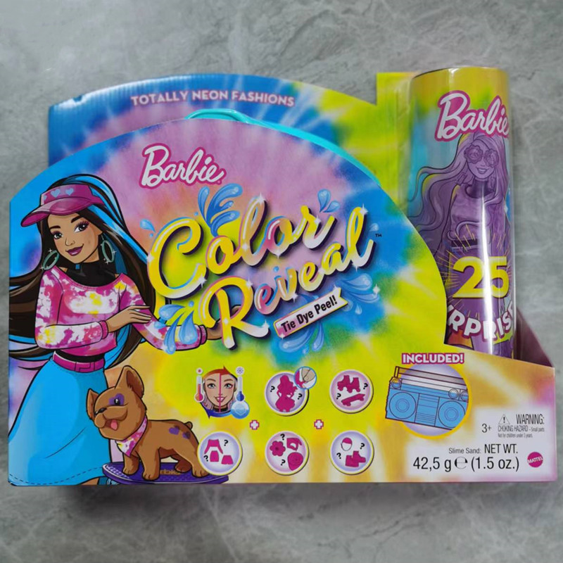 barbie惊喜娃娃系列水溶小女孩玩具 涛保庆玩具娃娃/配件