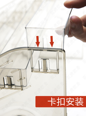 纹身色料架亚克力收纳盒颜料纹绣展示架子底座装饰品7层美妆工具