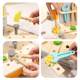 Nut disassembly and assemble desktop tool table folding storage exercise baby's hands-on ability knocking and screwing screws assemble toys
