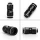 Black PU direct-through quick connector 4 6 8 tracheal plug PG16-14 equal diameter PV10 elbow diameter transformer PVG12-8