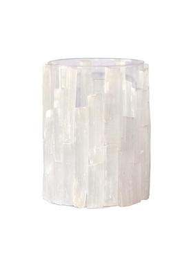 简约水晶蜡烛杯花瓶晶石条花器酒店设计空间室内桌面烛台装饰摆件