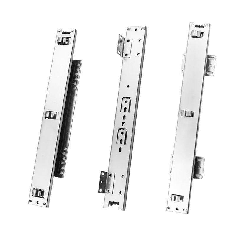 #厨柜拉篮轨道碗篮可调滑轨厨房抽屉拉篮三节导轨静音阻尼缓,淘宝优惠券,粉丝福利购,淘宝优惠卷