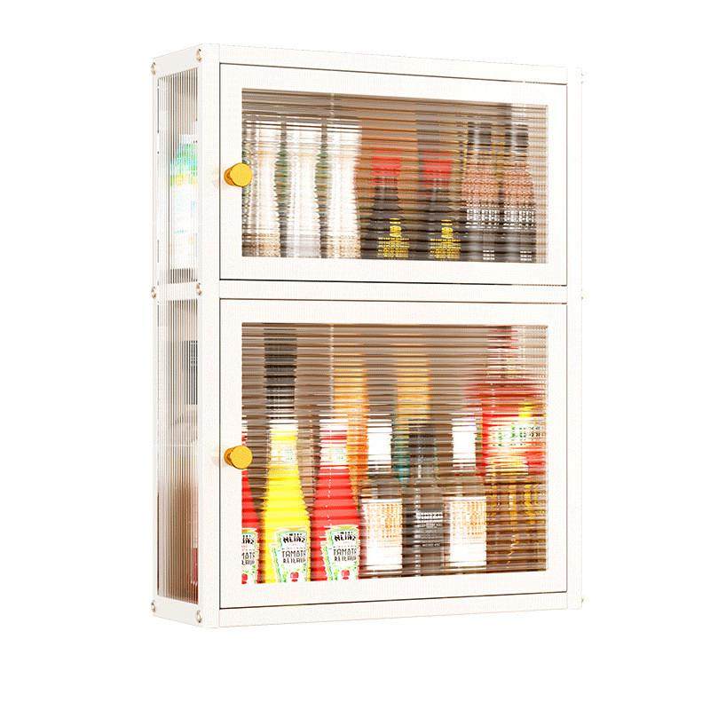 厨房免打孔壁挂置物架墙上调味料瓶酱油收纳柜多功能储物架子,淘宝优惠券,粉丝福利购,淘宝优惠卷