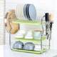Storage rack Multi-layer household drain rack dish rack kitchen floor-standing cabinet rack storage rack