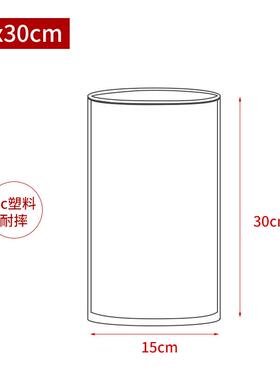 pc亚克力塑料花瓶摆件客厅插花富贵竹器皿水培水养仿玻璃防摔透明
