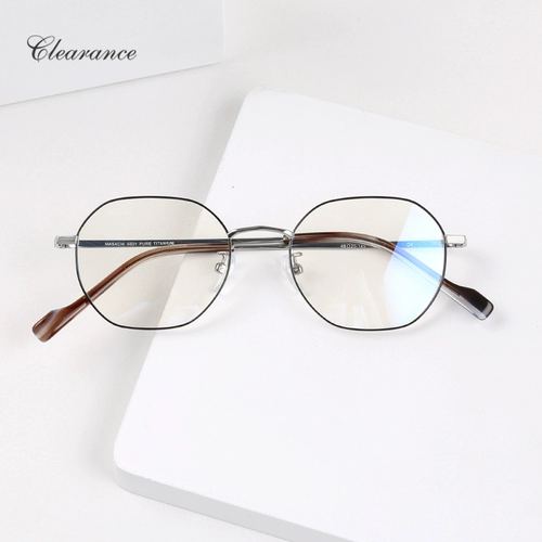 Келлил, большие очки, женские сети, красно -красные очки миопии мужская ретро -модные титановые очки рамки женская 6601