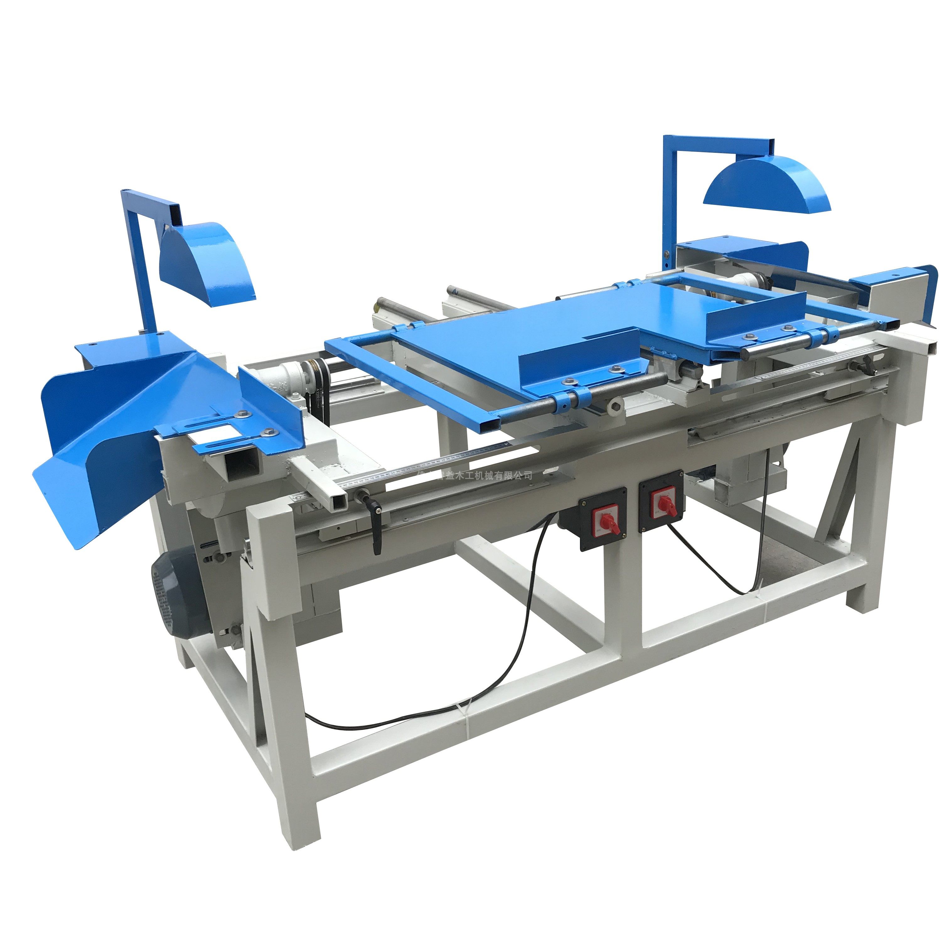 新品木工推台锯简易木工双端锯可调裁板锯齐头锯双头齐边锯自动齐