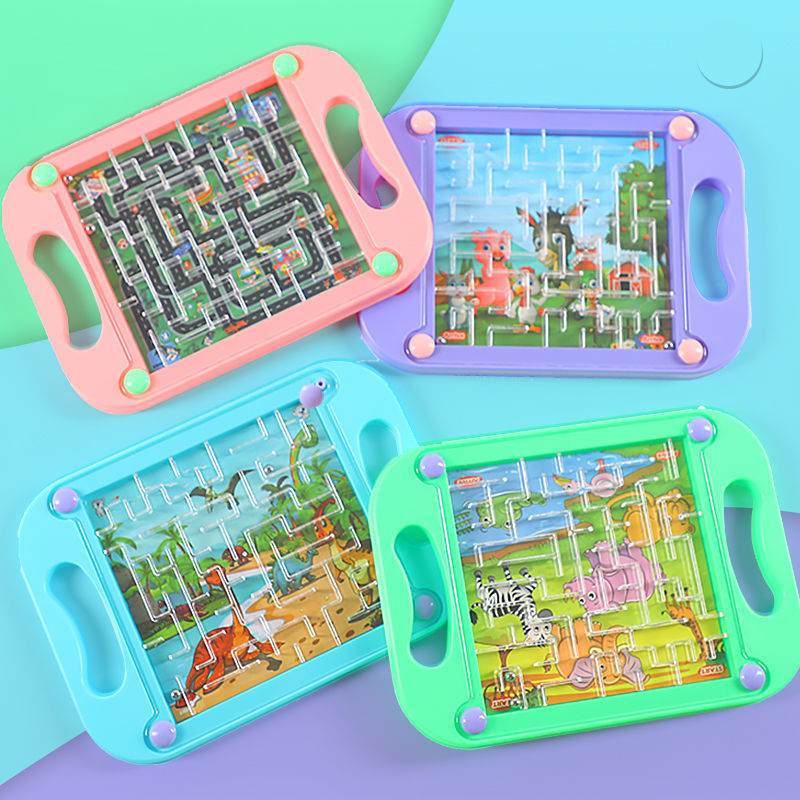 Puzzle maze walking ball concentration toy