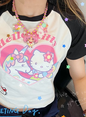 原创美少女水冰月颈链锁骨链