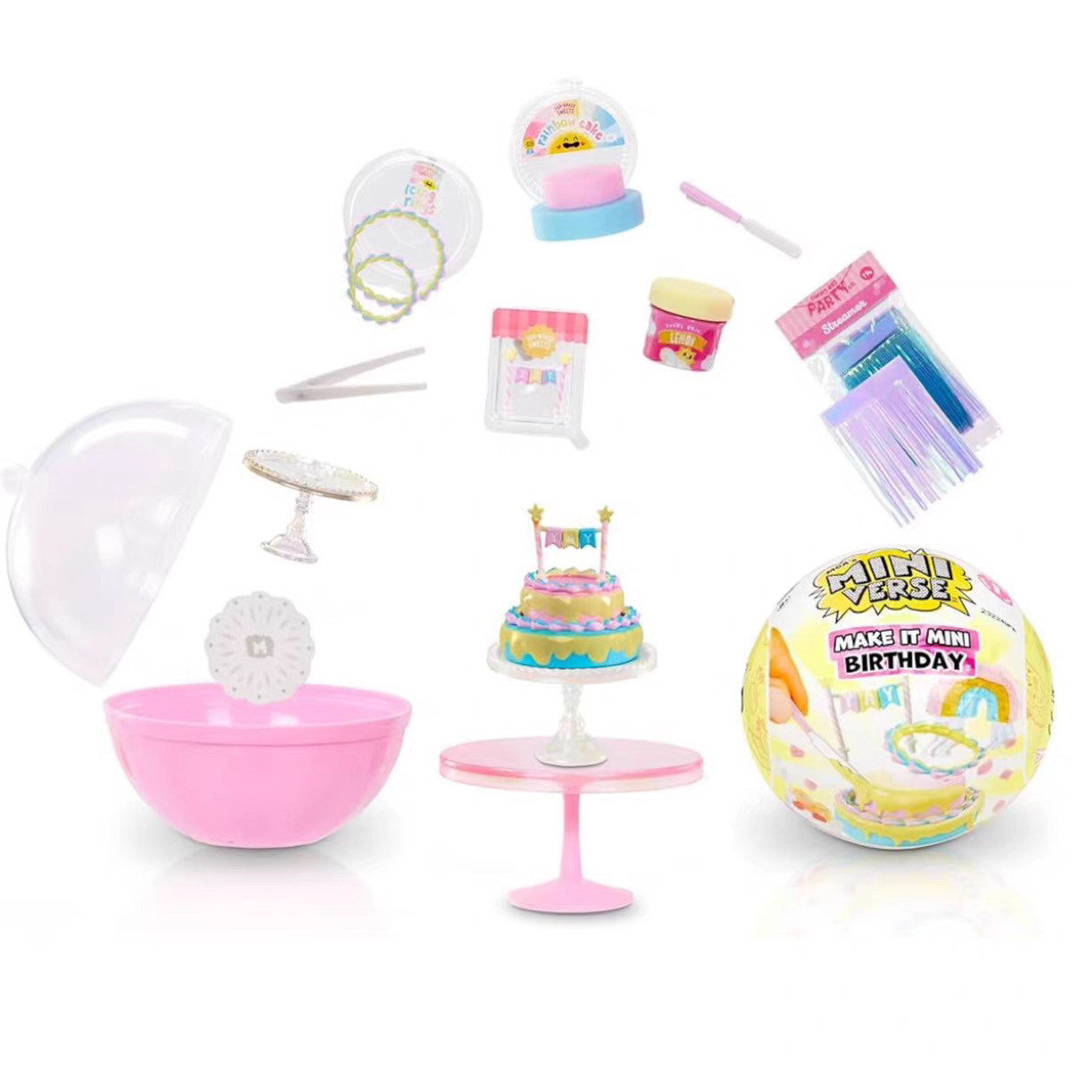 miniverse食玩生日球手工制作diy仿真食玩MGA神秘包装盲球,淘宝优惠券,粉丝福利购,淘宝优惠卷