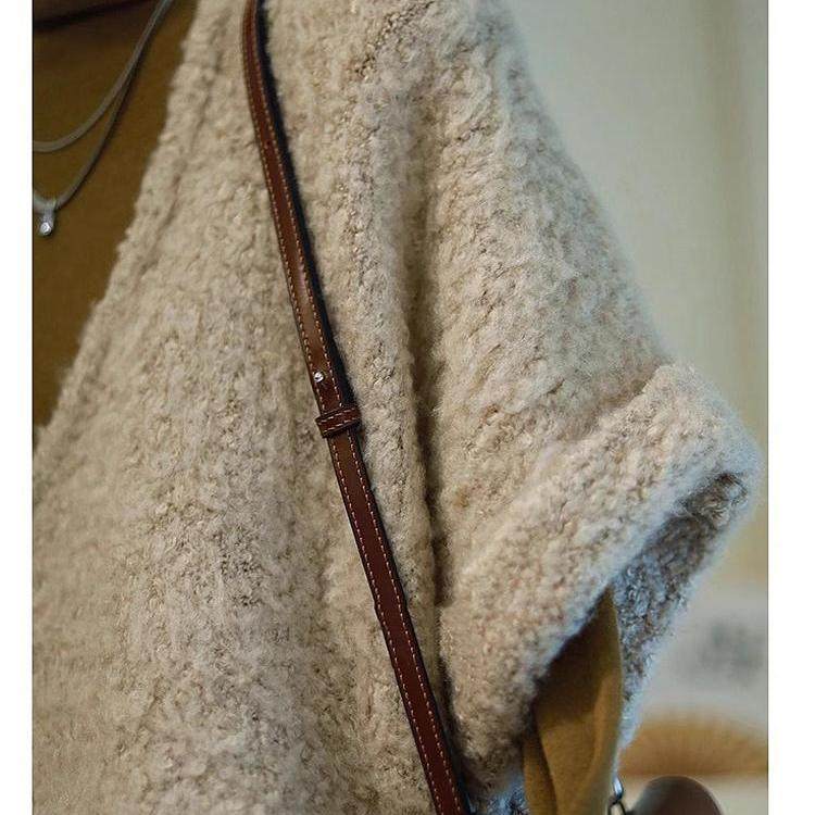 商场撤柜新款欧货复古设计感百搭休闲宽松显瘦保暖卡其色针织马甲,淘宝优惠券,粉丝福利购,淘宝优惠卷