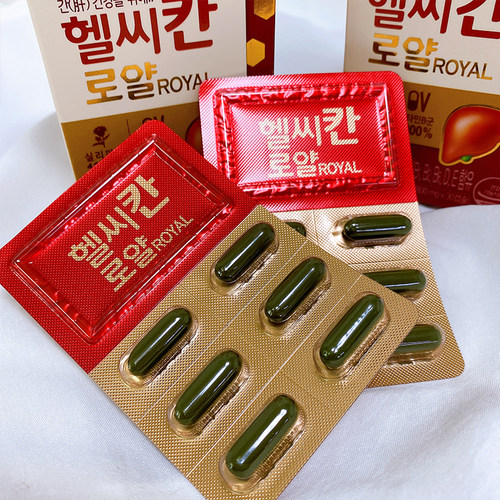 韩国直邮钟根堂 ROYAL护g肝片蜂王浆冻干粉维生素B群护g肝片30粒 - 图0