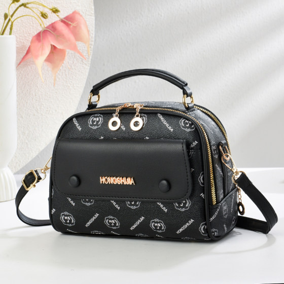 Women's new high-end atmospheric crossbody bag, mother's style women's bag, versatile large capacity, middle-aged women's shoulder bag