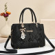 Light luxury brand red wedding bag large capacity tote bag