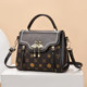 2026 New Spring and Summer Trendy Fashionable One-shoulder Versatile Internet Celebrity Print Women's Crossbody Handheld Small Square Bag Women's Bag