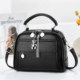 Tianyan bag women's 2026 new spring and summer solid color soft handle double-layer zipper large capacity single shoulder crossbody bag