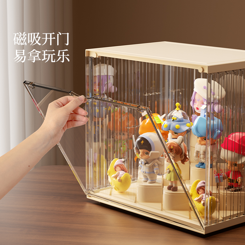 Blind box display box + DIY module + free overlay