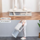 Flat drawer-type trundle bed storage box